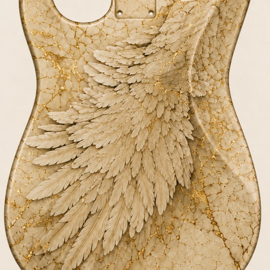 Yabani Guitars: Fallen Angel Stratocaster — görsel 2
